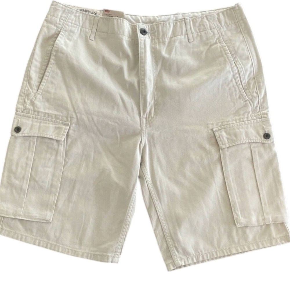 Levi's Khaki Silver Tab Men's Cargo Shorts